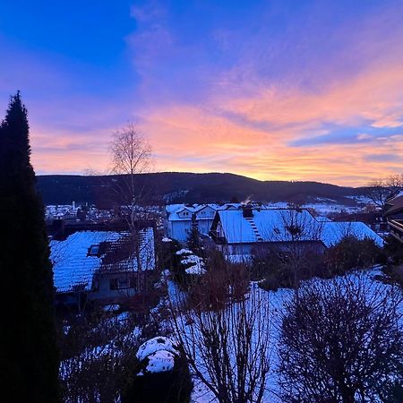 Ferienwohnung Panoramablick Mit Privatparkplatz, 2 Balkone Und 1,5 Baeder Titisee-Neustadt Exterior foto